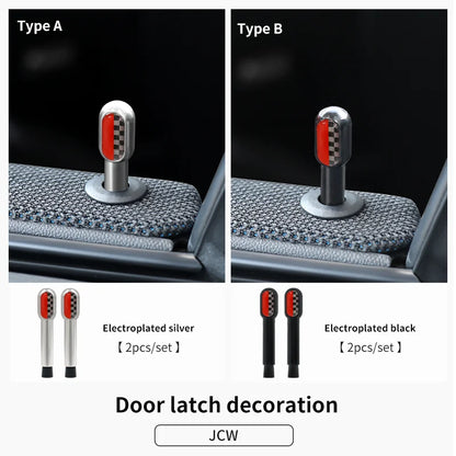 Car Door Pin Decorative For BMW Mini Cooper S F56 F55 F54 F60 R56 R60 F65 U25 Clubman Countryman Metal Car Interior Accessories Beauty World Shop