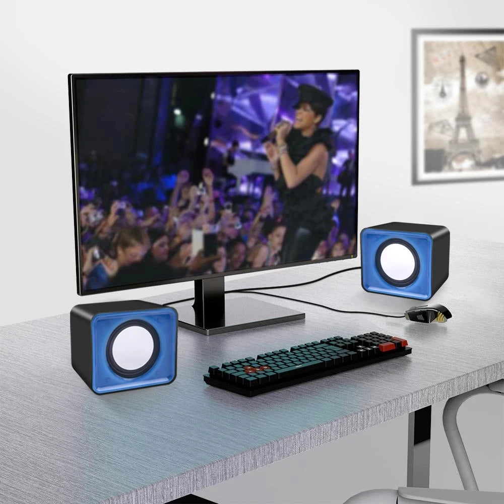 PC Speaker For Computer Laptop Notebook Desktop Caixa De Som Mini Sound Box Music Bocina Column Acoustics Coluna Audio System Beauty World Shop