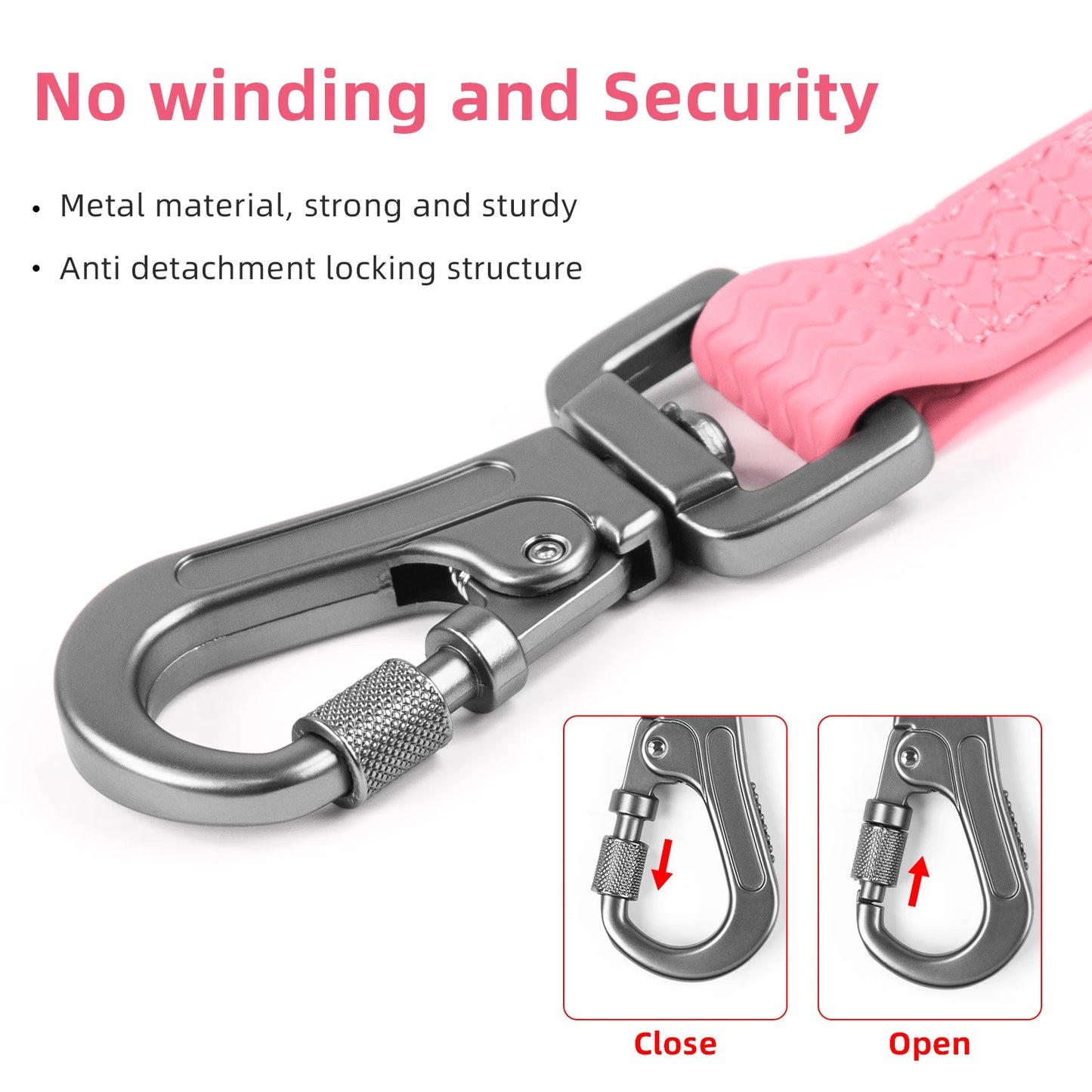 1.8M 3M 5M 10M  PVC Dog Leash large dog Medium non-slip Waterproof and easy to clean running dog training Leash long strong Beauty World Shop