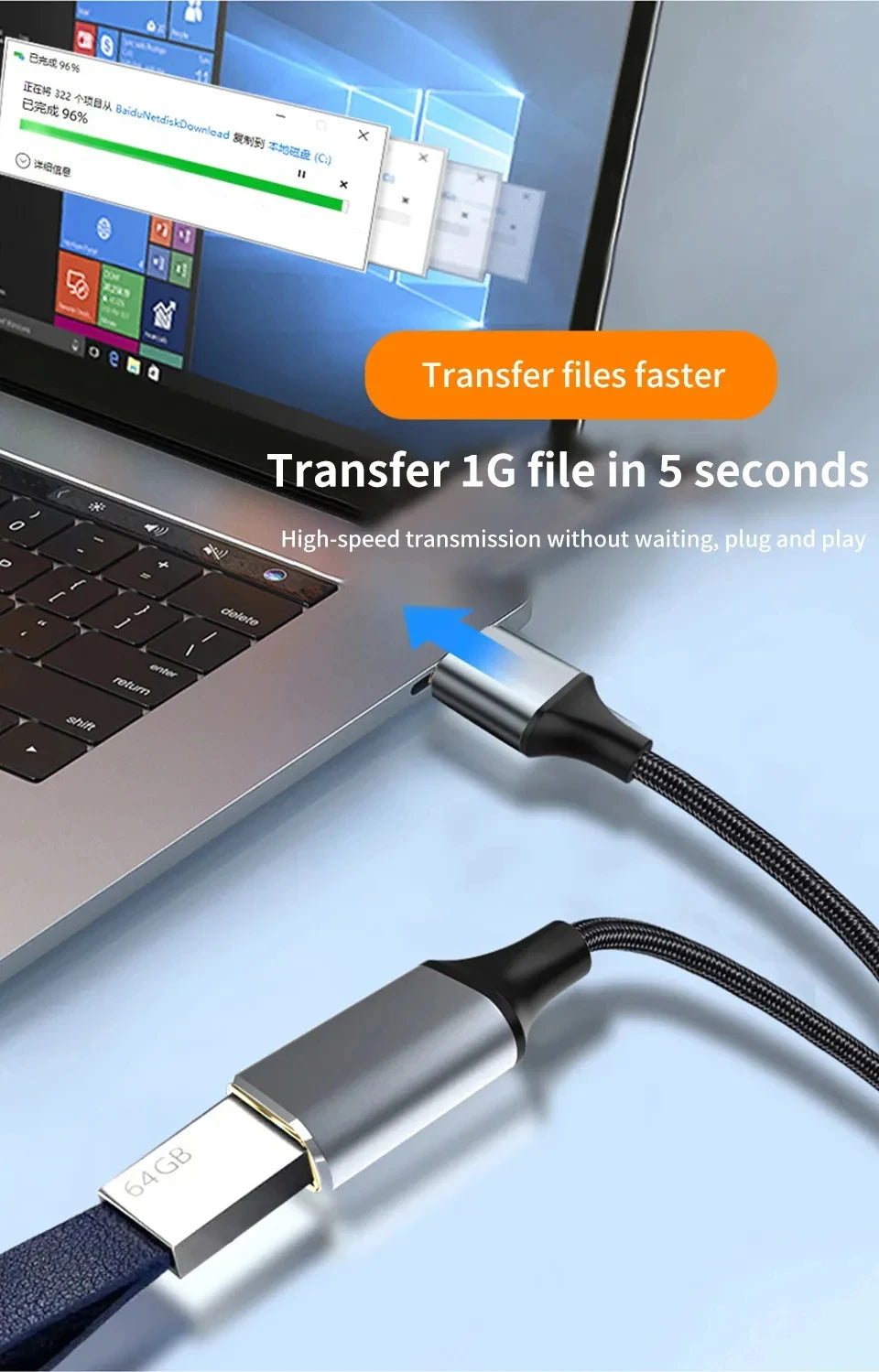 Male And Female Usb Extension Cable Usb 3.0 Mobile Charging Cable Suitable For Smart Laptops, Tvs, Ps4, And Usb Extension Cables Beauty World Shop