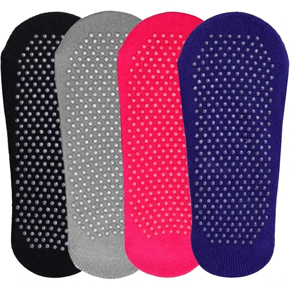 Backless Non-slip Fitness Yoga Socks Cotton Women Sport Pilates Socks Ballet Dance Slippers Barefoot Sock Workout for Gym Beauty World Shop