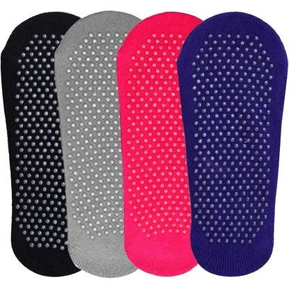 Backless Non-slip Fitness Yoga Socks Cotton Women Sport Pilates Socks Ballet Dance Slippers Barefoot Sock Workout for Gym Beauty World Shop