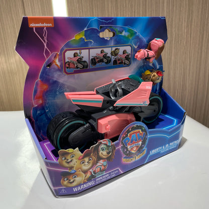 100% Original Paw Patrol Mighty Movie Liberty & Poms JR. Patrollers Rescue Figures Action Figure Birthday Christmas Gift Beauty World Shop