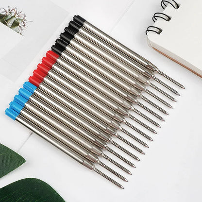 98mm1.0mm Ballpoint Pen Refills For Parker Pens Medium Point Blue Red Black Ink Rods For Writing Office Stationery Beauty World Shop