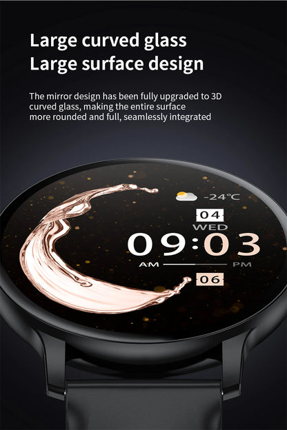 2025 New Smart Watch Women Men Bluetooth Call Sports Fitness Watches Heart Rate Health Monitor Smartwatch Ladies For Android iOS