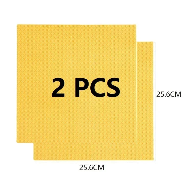 2Pcs Base Plate 32*32 32*16 Studs Classic Figures Building Blocks Plates Bricks Baseplate Blocks Children Toys For Kid Gifts Beauty World Shop