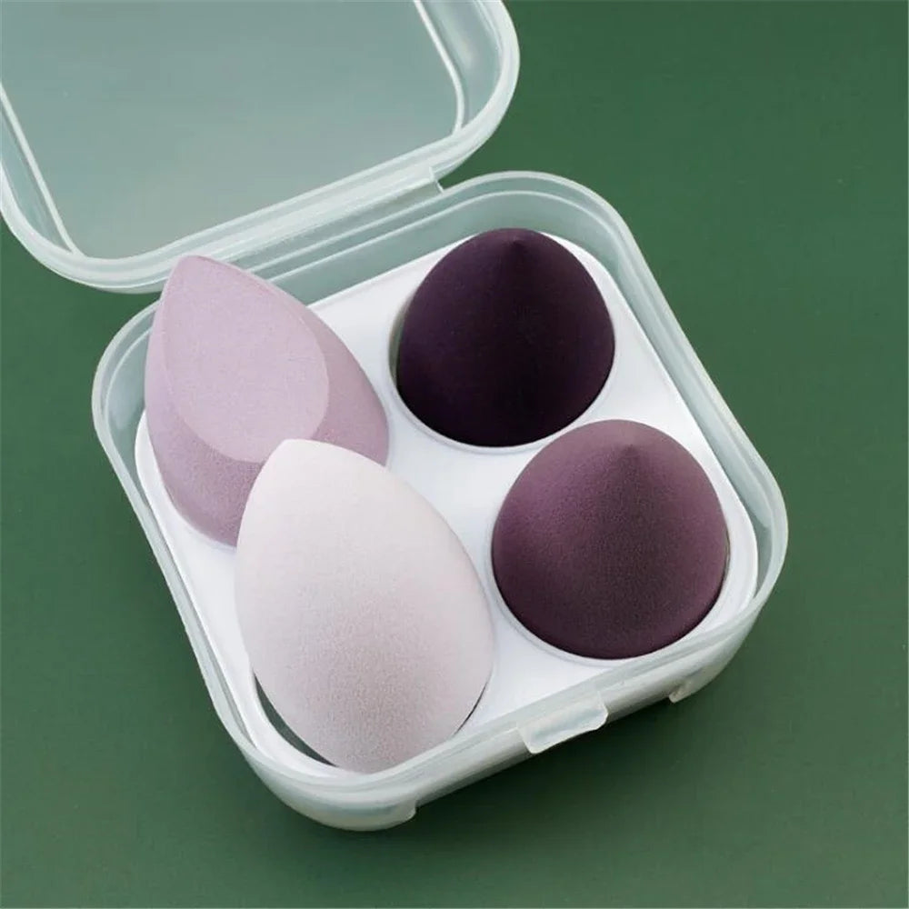 4/8pcs Makeup Sponge Blender Beauty Egg Cosmetic Puff Soft Foundation Sponges Powder Puff Women Make Up Accessories Beauty Tools Beauty World Shop
