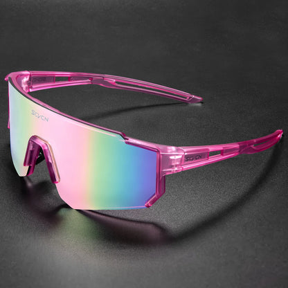 SCVCN Fashion Sunglasses for Men Sport Cycling Glasses Bike Bicycle Hiking Camping Golf UV400 Protection Glasses Women Baseball Beauty World Shop