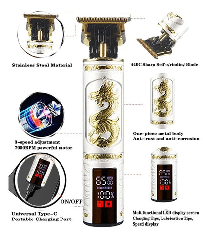 New Professional Electric Shaver for Men Razor for Men Mower Beard Trimmer Barber Shaving Machine T9 Hair Clipper Dropshipping