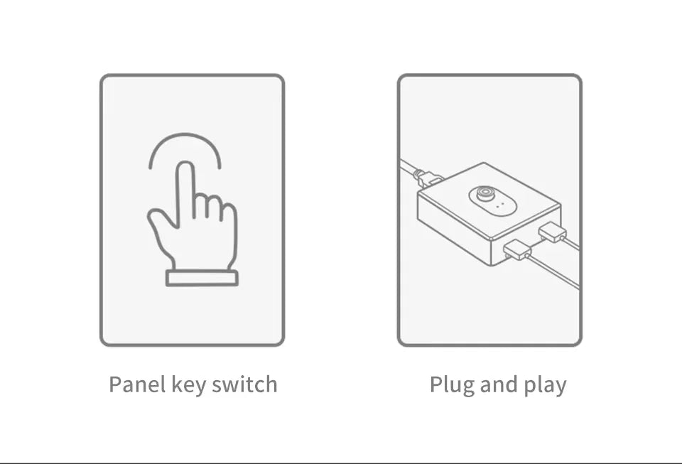 USB2.0 Switch 1x2/2x1 USB Hub Bidirectional USB3.0 Switcher USB2.0 Extender Shared Controller for PC Keyboard Mouse Printer ﻿ Beauty World Shop