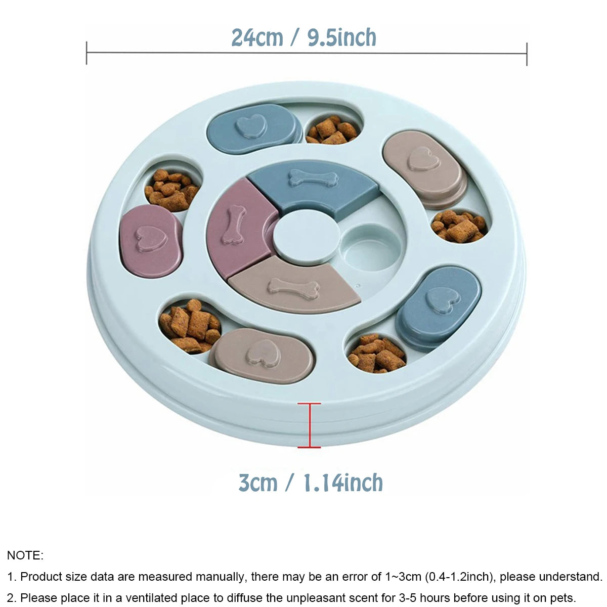 Dog Food Hiding Bowl, Slow Food Training, Dog Educational Toy To Relieve Boredom, Interactive Educational Feeding Toy Beauty World Shop