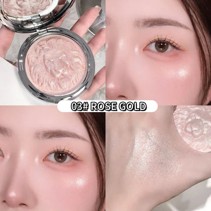 Lion Series high-gloss powder, clear and glittering, fine pearlescent luster, high-end atmosphere, high-gloss paste Beauty Trend Shop