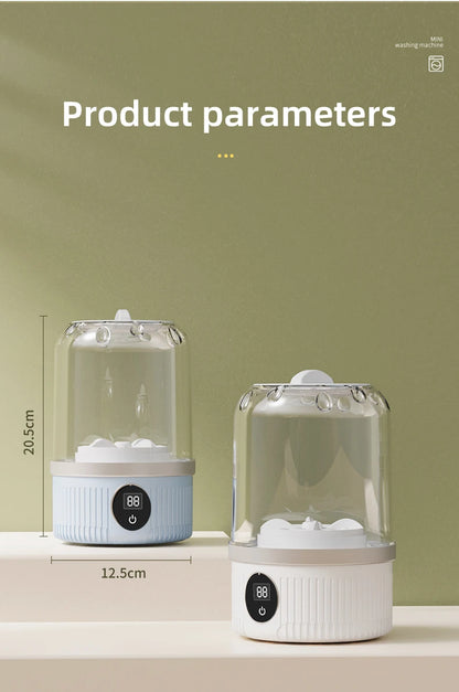 Mini Household Electric Washing Cup Underwear Socks Small Wireless Charging Washing Machine Pet clothes washing machine Beauty World Shop