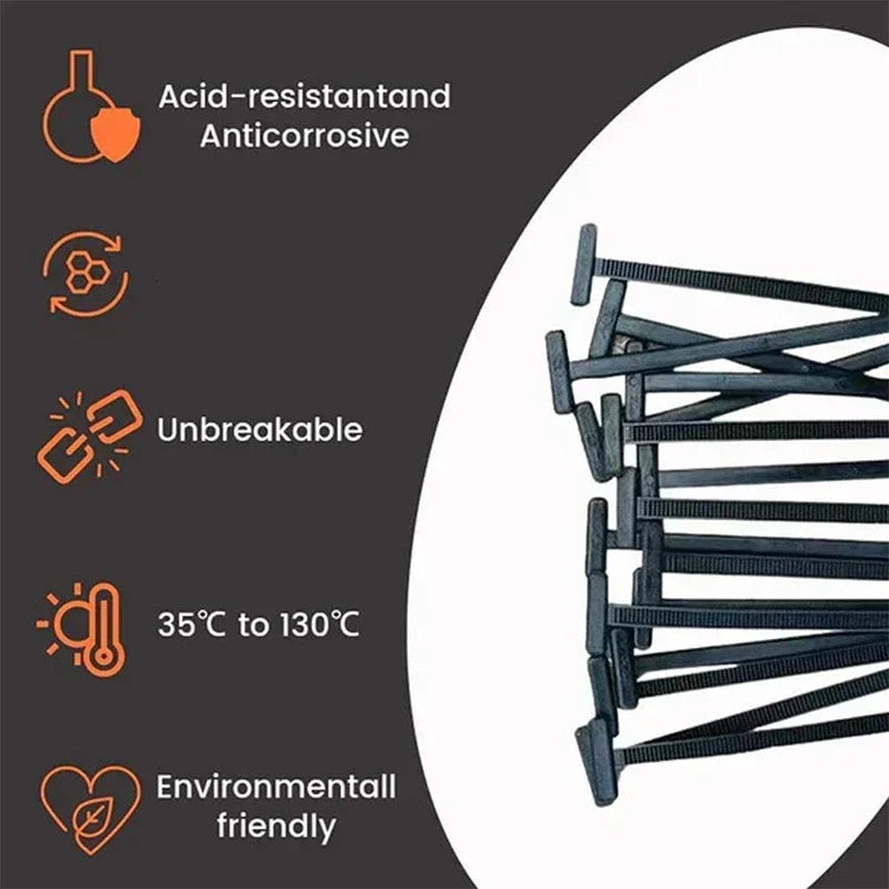 Cable tie buckle fixed through the core nail cable tie buckle mudguard fender inner lining trunk buckle Beauty World Shop