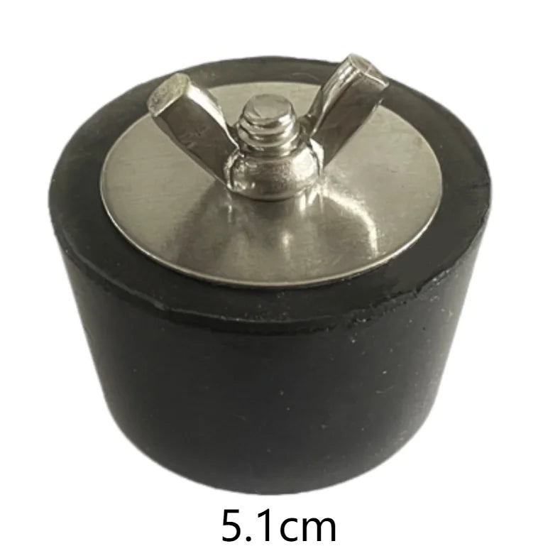 Rubber Winter Antifreeze Pool Plugs - Expandable Winterizing Stoppers with SS Screws for Pipe Sealing - Pool Accessories Beauty World Shop