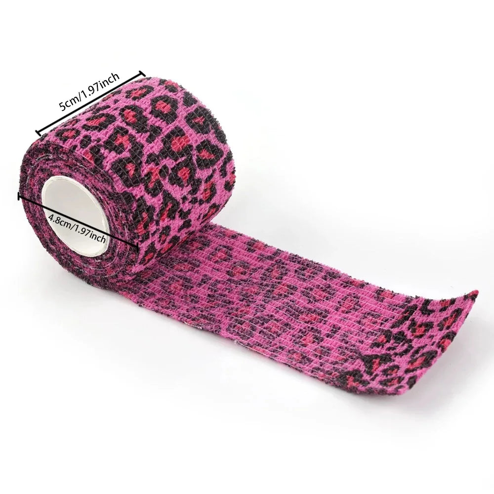 Tape Tattoo Handle Bandage Anti-slip Athletic Nonwoven Waterproof Disposable Self-adhesive Elastic Bandage Grip Cover Wrap Beauty Trend Shop