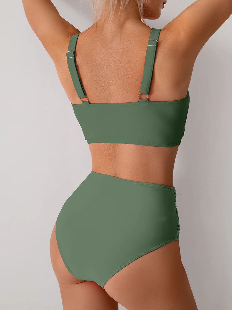 Summer Sexy Bikinis Push Up Swimsuits Women Swimwear For Female Beach Swim Wear Bathing Suits High Waist Bikini Set Pool Bather Beauty World Shop