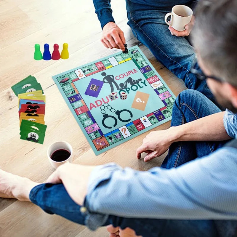 2025 New Adult Couple Game Night  Games Couple Board Funny Interactive 2 Player Board Game Beauty World Shop