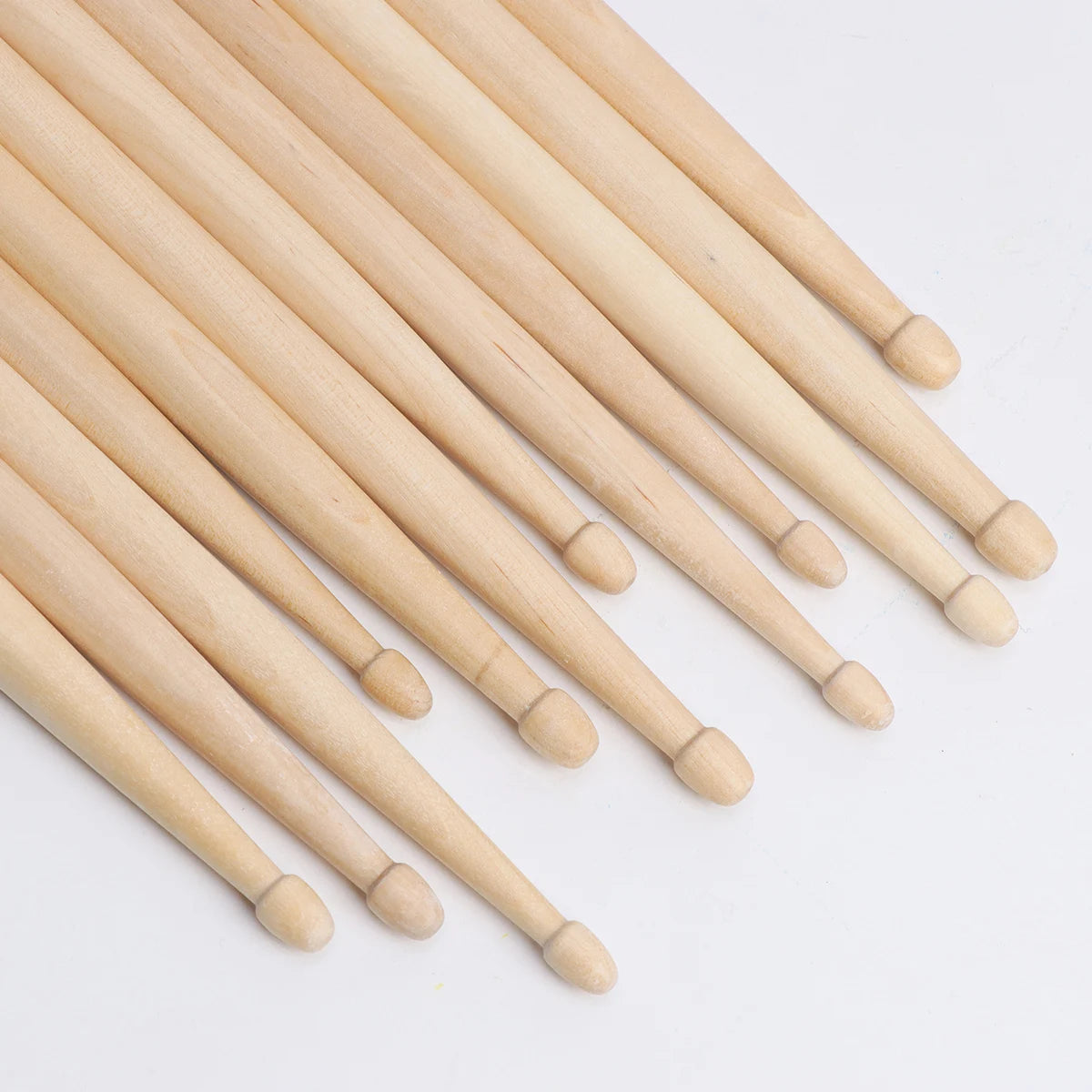 XINY-1 Pair Maple Drumstick 5A 7A 5B Three Model Set Walnut Grade Sound Penetration Drummer Practice Stage Performance Drumstick Beauty World Shop