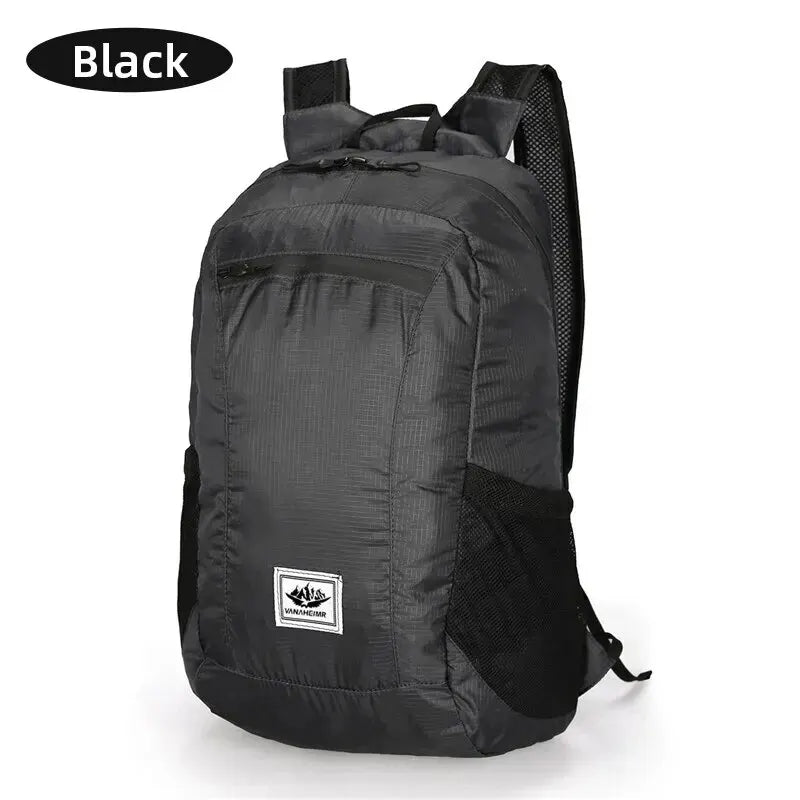 Outdoor Hiking Bag 20L Lightweight Portable Backpack Foldable Waterproof Folding Ultralight Pack for Women Men Travelling Hiking Beauty World Shop