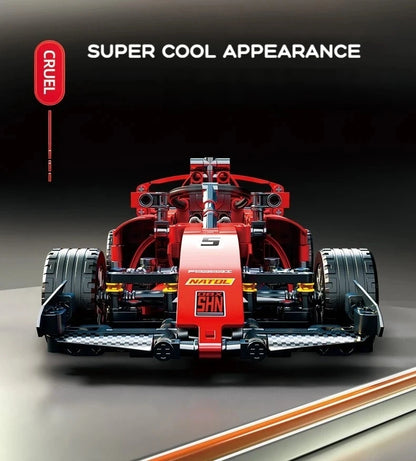 2025 Technical NEW F1 Racing Car Building Blocks Set MOC Model Kit DIY Assembly Bricks Creative Educational Toys For Children Beauty World Shop