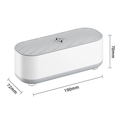 Ultrasonic Cleaning Machine USB Rechargeable Mode or Battery Mode High Frequency Vibration Wash Cleaner Jewelry Glasses  Cleaner Beauty World Shop
