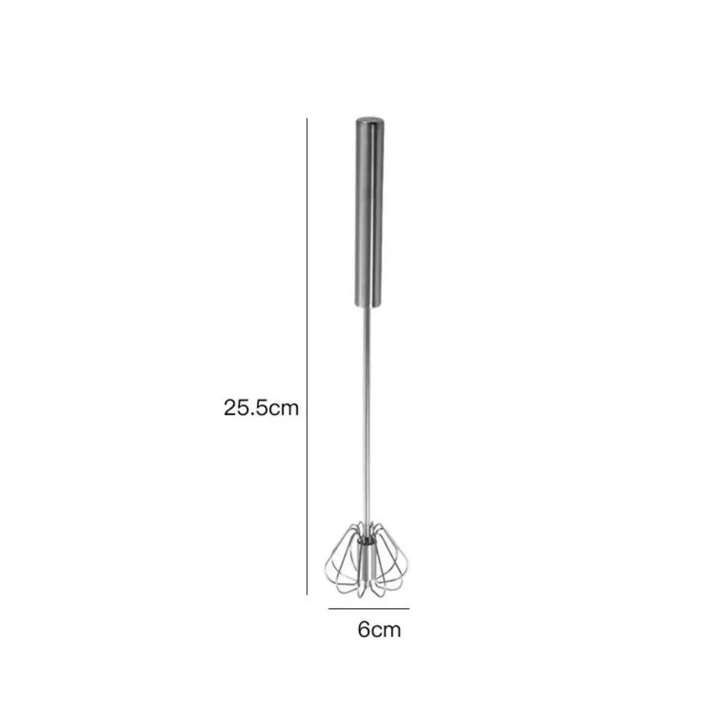 Stainless Steel Rotary Whisk Semi-Automatic Mixer Manual Whisk Household Cream Eggs Baking Gadgets Beauty World Shop