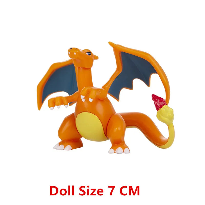 Pokemon Anime Figure Bulk Buy Lot Pikachu Charizard Mew Mewtwo Cartoons Pocket Monster Action Toys Model Kids Birthday Gifts Beauty World Shop