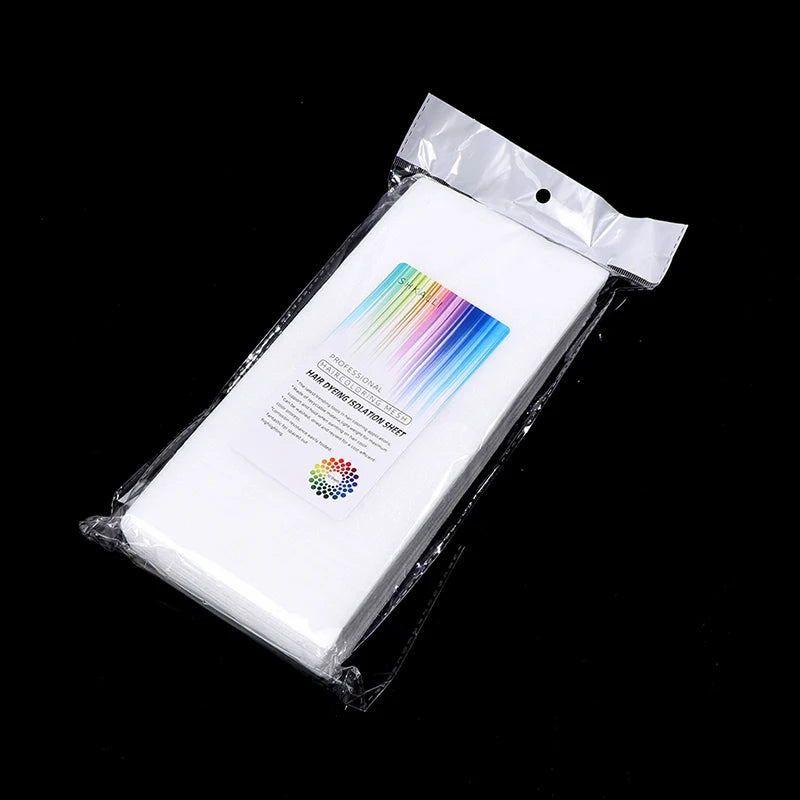 50Pcs Hair Dyeing Isolation Paper Dyeing Paper Hair Coloring Tools Reusable Hair Color Foil Alternative Dye Paper Dyeing Beauty World Shop