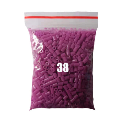 2000 pcs/Bag 2.6mm Hama Beads Puzzle Perlen Iron Beads Diy Perler Fuse Bead Intelligence Educational Toys Beauty World Shop