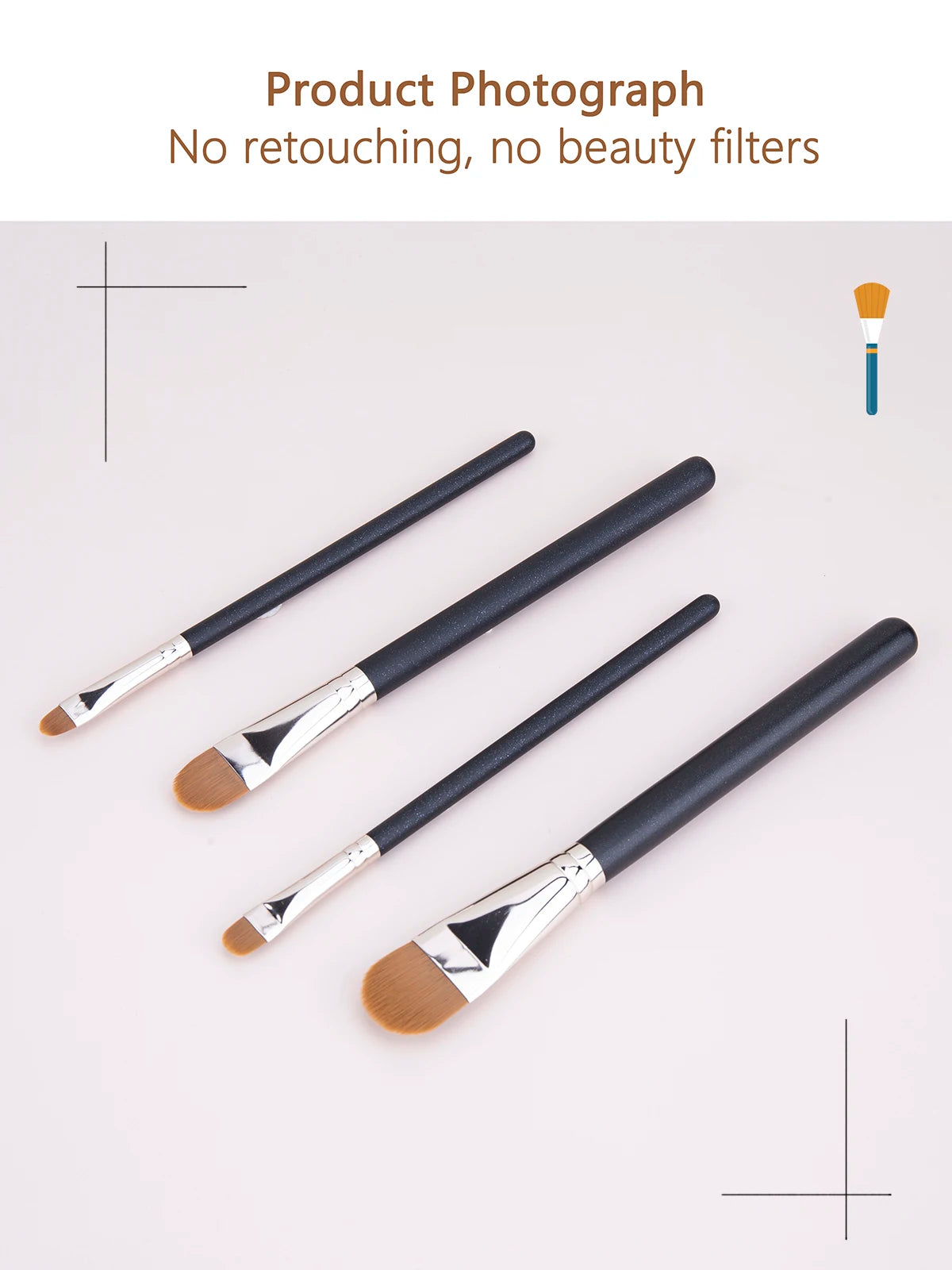 212 Flat Eyebrow Brush Ultrathin Eyebrow Makeup Brushes Flat Eyeliner Brush Thin Eye Liner Brow Contour Beauty Brush Tool Beauty World Shop