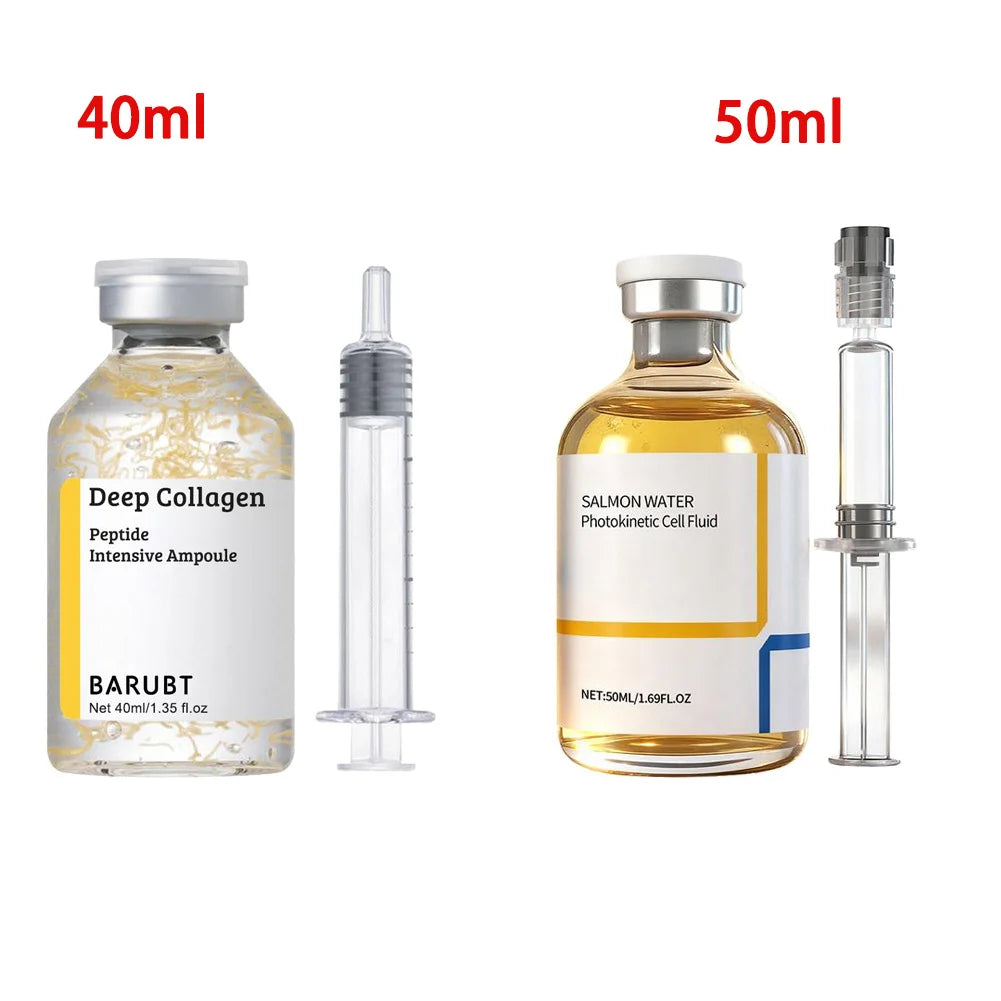 Korean Silk Collagen Essence Serum Deep Peptide Intensive Revitalizing Face Cream Anti-Wrinkle Firming Lifting Skin Care 40ml Beauty World Shop