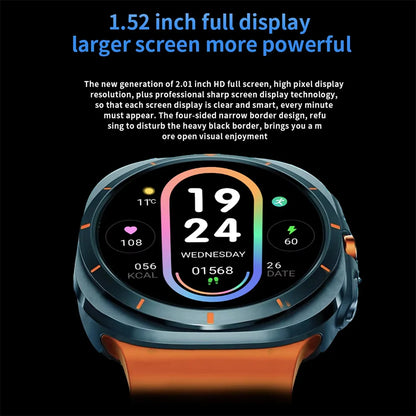G.L Wear 2025 New Smartwatch for Men Heart Rate Monitoring Bluetooth Calling Fitness Tracking Pedometer Men's Smartwatch Beauty World Shop