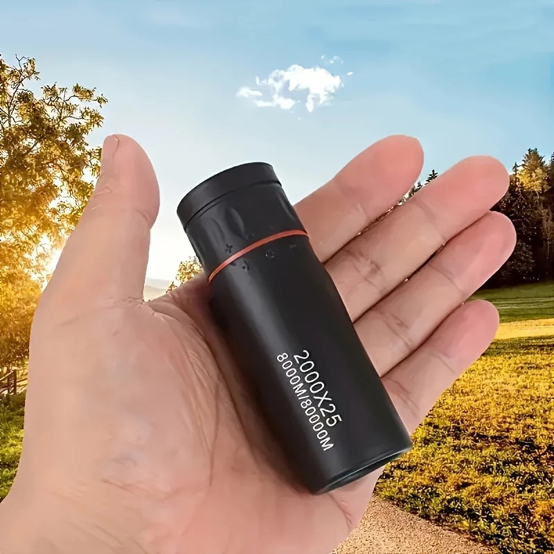 2025 2000X25 HD Monocular Telescope, Compact Portable for Travel, Hiking, Fishing, Camping, Stargazing, Concerts & Bird Watching Beauty World Shop