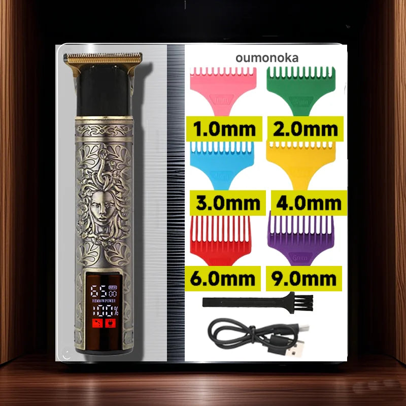 New Professional Electric Shaver for Men Razor for Men Mower Beard Trimmer Barber Shaving Machine T9 Hair Clipper Dropshipping
