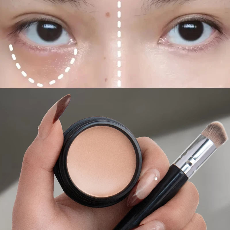 Hydrating Eye Brightening Concealer&Contour Cream-Full Coverage,Long Lasting,Correcting Eye Concealer for a Perfect Look Makeup Beauty World Shop