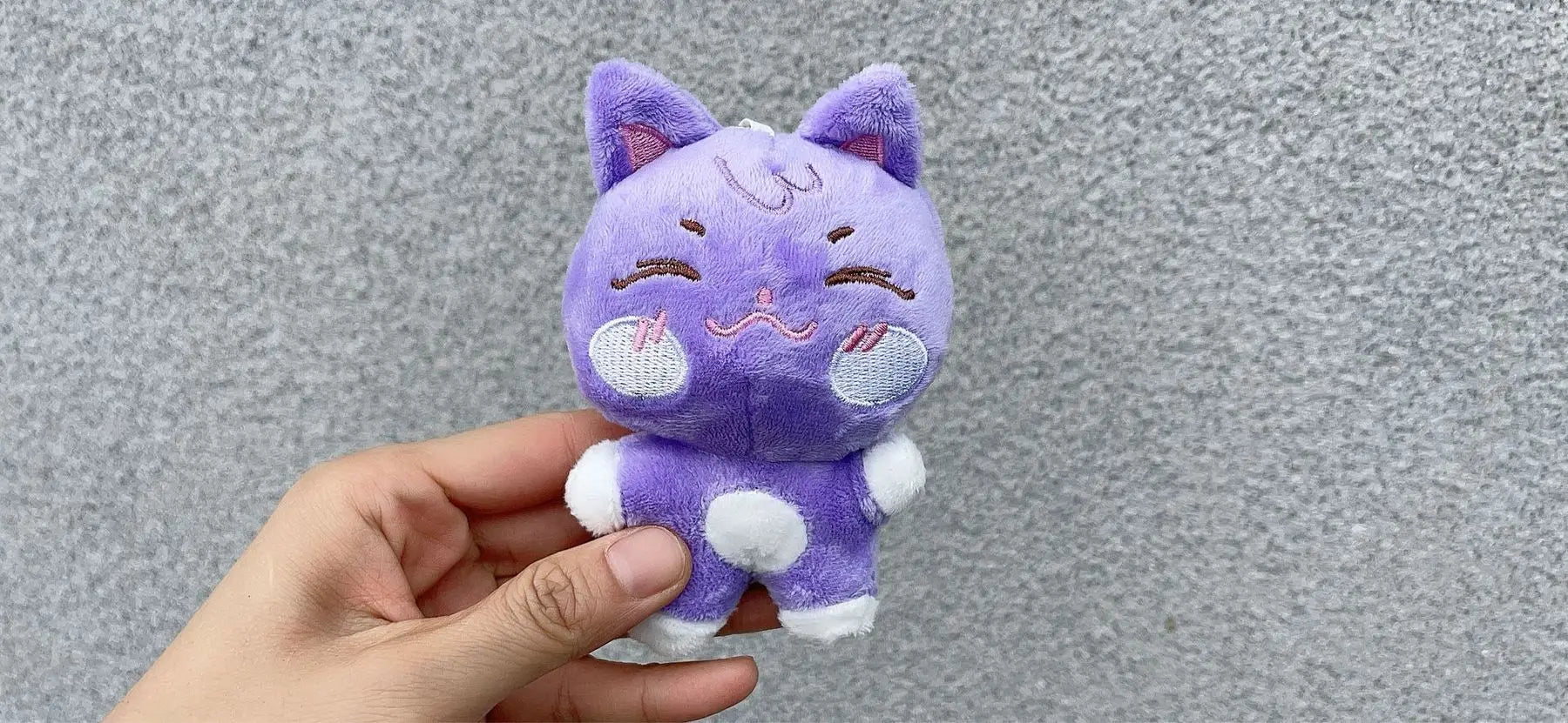 10CM Pop-up Store Doll Keychain ANITEEZ Cartoon Cute Plush Pendant Keyring Bag Accessories Kpop Yunho Yeosang Fans Gifts Beauty World Shop