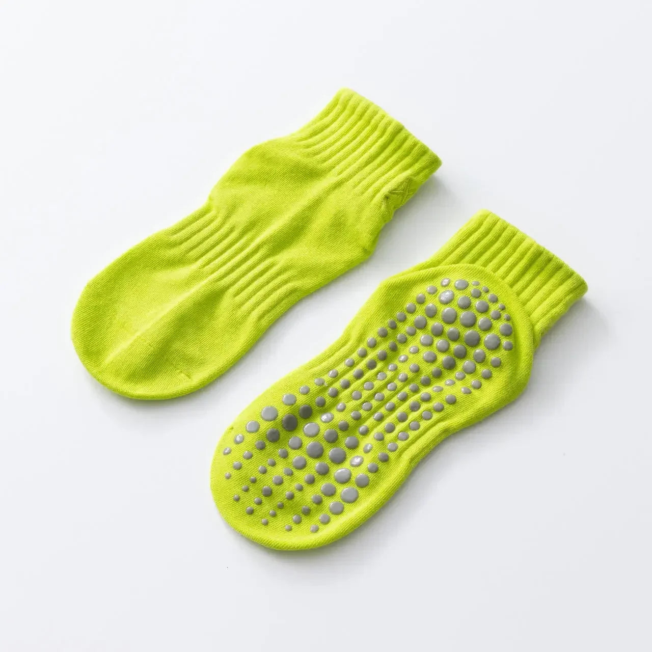 Simple Non-slip Breathable Yoga Socks Women Pilates Socks  Indoor Dance Fitness Gymnastics Professional Training Sports Socks Beauty World Shop