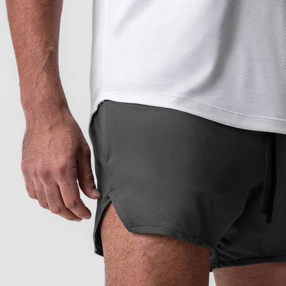 New Summer Men's Sports Shorts Quick Dry Breathable Beach Jogging Single Layer Breathable Shorts Training Basketball Apparel Gym