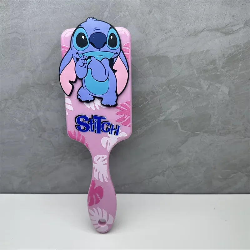 Kawaii Animation Lilo & Stitch Comb Series Cartoon Stitch Peripheral Air Cushion Massage Comb Children Girl Student Comb Beauty World Shop