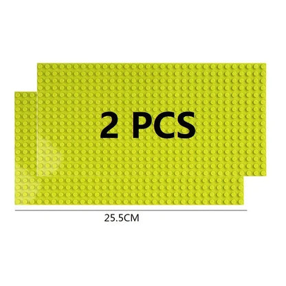 2Pcs Base Plate 32*32 32*16 Studs Classic Figures Building Blocks Plates Bricks Baseplate Blocks Children Toys For Kid Gifts Beauty World Shop