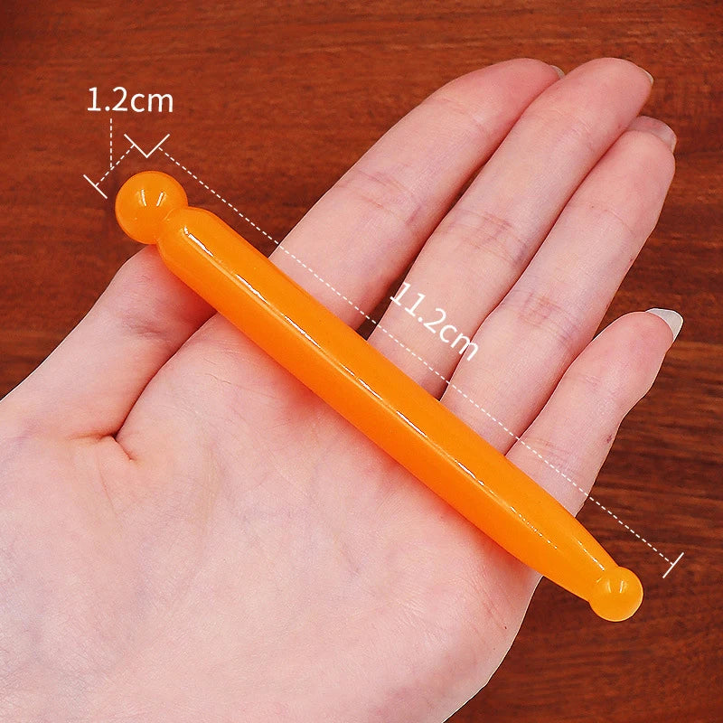5pcs Natural Stick Scraping Gua Sha Board Facial Care Massage Acupuncture Point Pen Body SPA Chinese Beauty Tool Salon Household Beauty World Shop