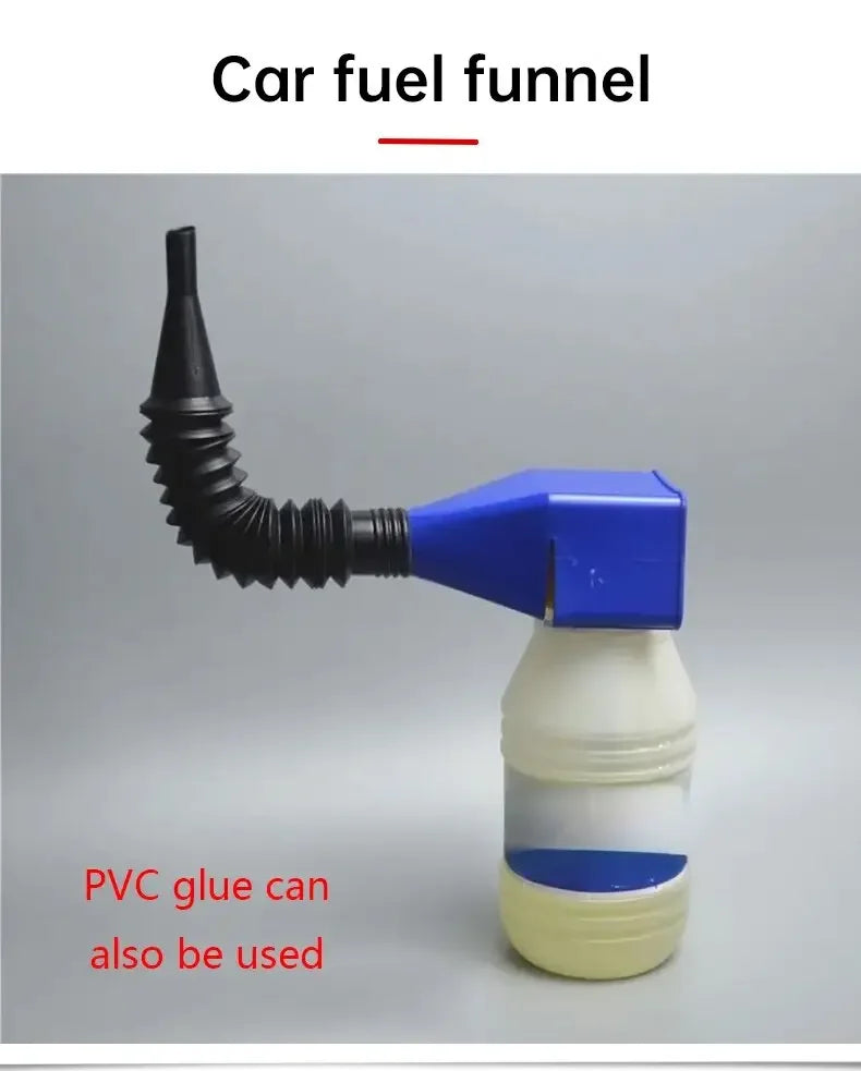 Plastic Car Motorcycle Refueling Gasoline Engine Oil Funnel Filter Conveying Tool Oil Change Funnel Accessories Beauty World Shop