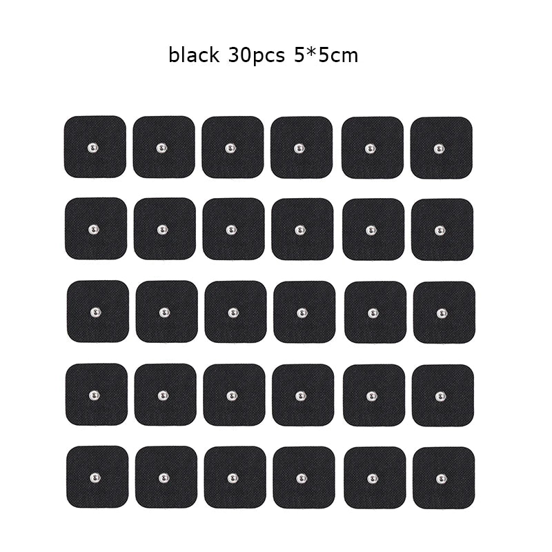 5*5cm  Unit Replacement Pads Non-woven Self Adhesive for  Patches Digital Machine Massager Body Massager Sticker Beauty World Shop