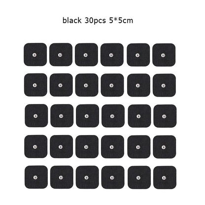 5*5cm  Unit Replacement Pads Non-woven Self Adhesive for  Patches Digital Machine Massager Body Massager Sticker Beauty World Shop