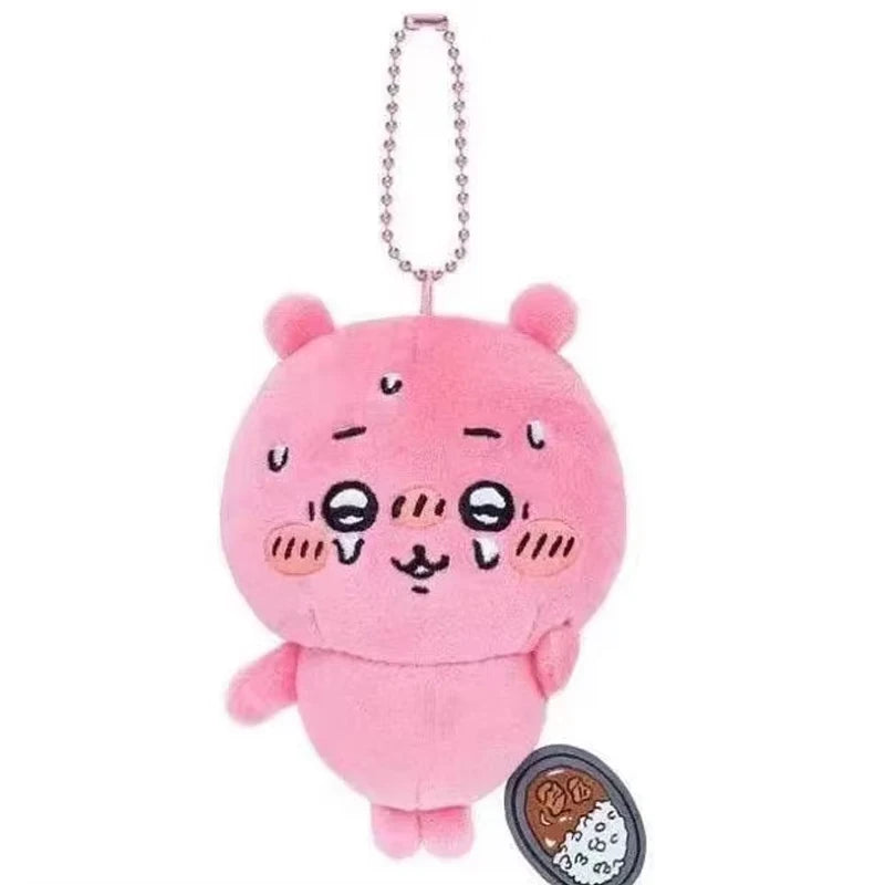 Chiikawa Pepper Cute Red ハチワレ Plush Doll Hachiware USAGI うさぎ USAGI ちいかわ Bag Pendant Cartoon Halloween Gift Plush Toy Beauty World Shop