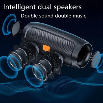 2025NEW ViVO Portable Bluetooth Speaker Wireless High Fidelity Surround Sound Box Outdoor Waterproof Camping Party Loudspeaker