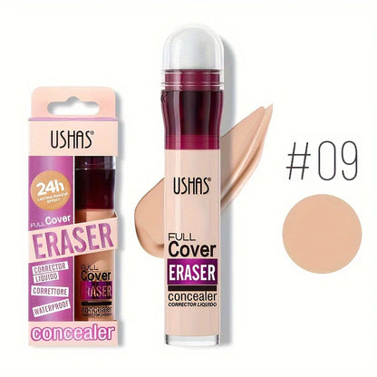 New Sponge Head Concealer for Dark Circles Freckles Acne Pigmentation and Blemishes Long Lasting Moisturizing Liquid Foundation Beauty World Shop