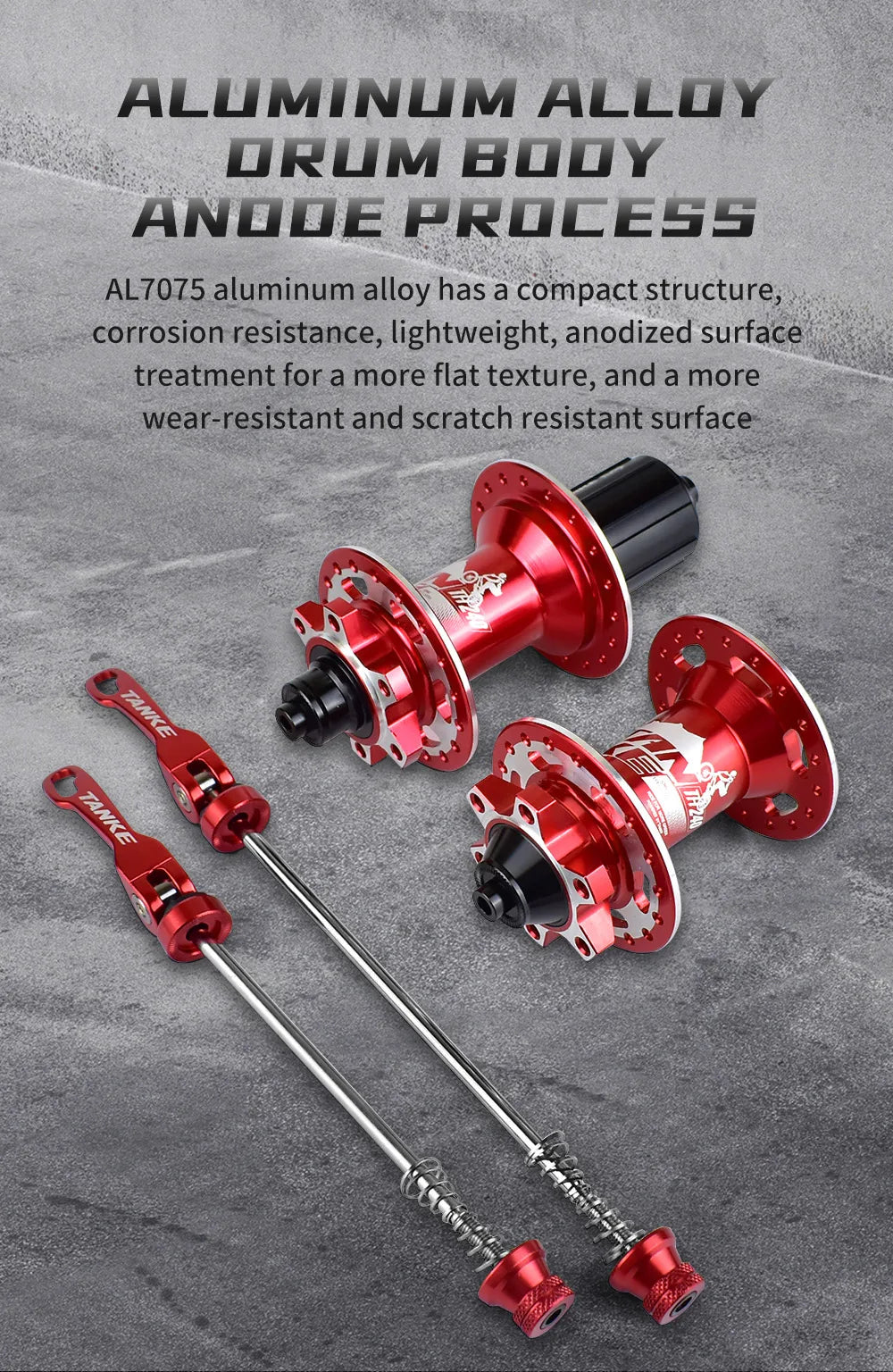 TANKE 120 Click Hub Bearing MTB Hub Front Rear 32 36 Holes Disc Brake Bicycle Hubs 7 8 9 10 11 12 Speed Quick Release 6 Pawl Hub Beauty World Shop