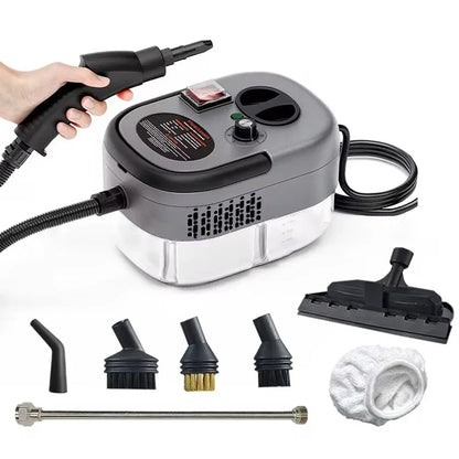 Portable Handheld Steam Cleaner High Temperature Pressurized Steam Cleaning Machine With Brush Heads For Kitchen Car Beauty World Shop